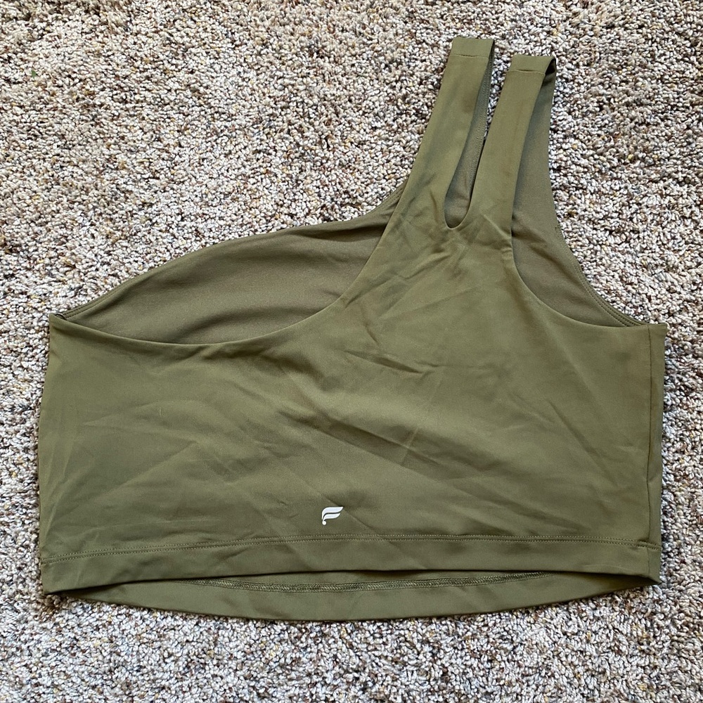 Fabletics Asymmetrical Double Strap Midi Bra Size 1x - Picture 5 of 9